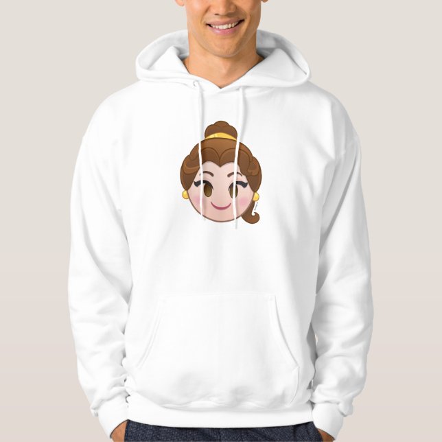 Beauty and the Beast Emoji | Belle Hoodie (Front)