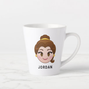Beauty and the Beast Emoji Belle Latte Mug