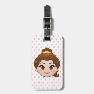 Beauty and the Beast Emoji   Belle Luggage Tag