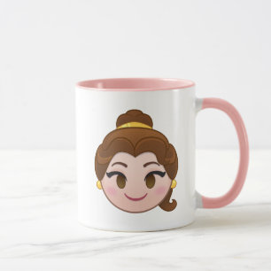 Beauty and the Beast Emoji   Belle Mug