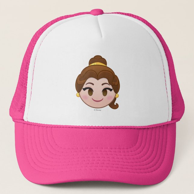 Beauty and the Beast Emoji | Belle Trucker Hat (Front)