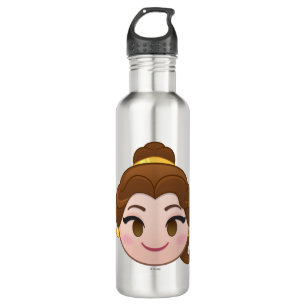 Beauty and the Beast Emoji   Belle Water Bottle
