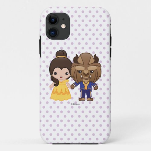 Beauty and the Beast Emoji iPhone 11 Case