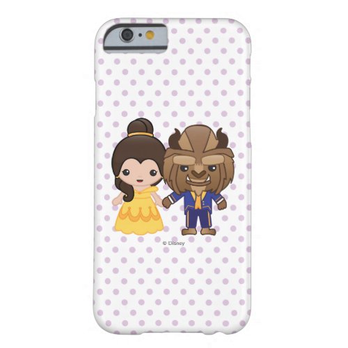 Beauty and the Beast Emoji Barely There iPhone 6 Case