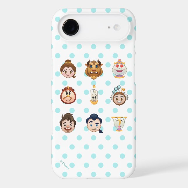 Beauty and the Beast Emoji | Characters Case-Mate iPhone Case (Back)