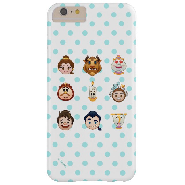 Beauty and the Beast Emoji | Characters Case-Mate iPhone Case (Back)