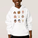 Beauty and the Beast Emoji | Characters Hoodie