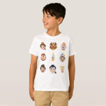 Beauty and the Beast Emoji | Characters T-Shirt