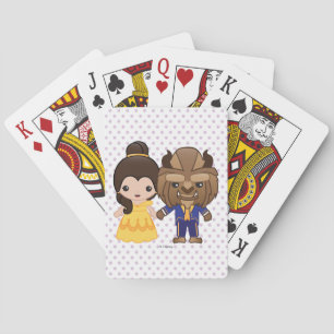 Beauty and the Beast Emoji Playing Cards