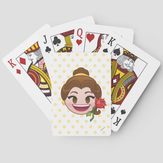Beauty and the Beast Emoji Playing Cards (Back)