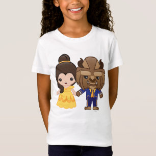 Beauty and the Beast Emoji T-Shirt