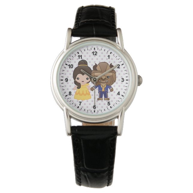 Beauty and the Beast Emoji Watch (Front)