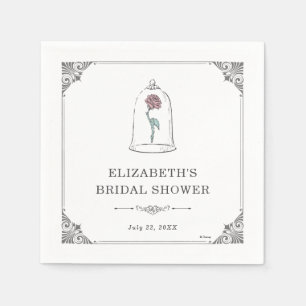 Beauty and the Beast Enchanted Bridal Napkins