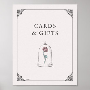 Beauty and the Beast Enchanted Rose Sweet 16 Poster