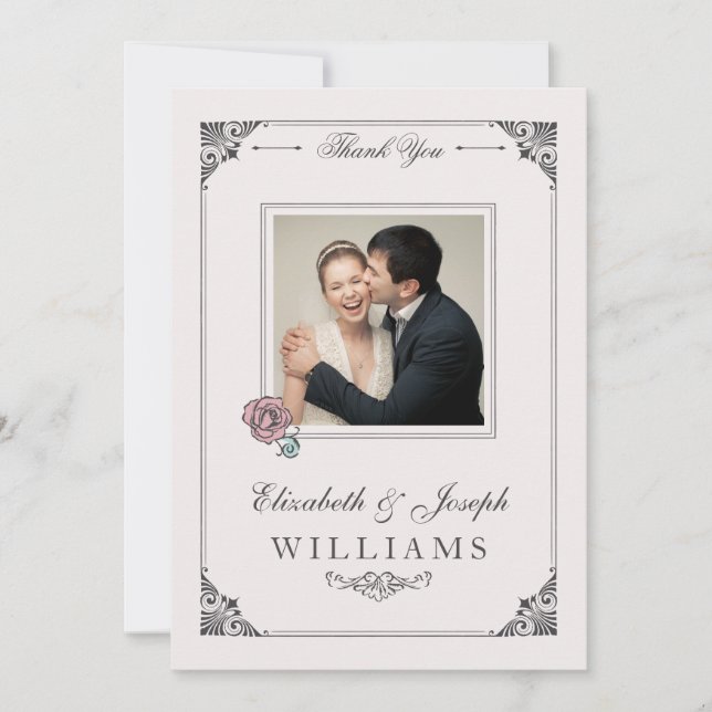 Beauty and the Beast | Enchanted Rose - Thank You (Front)