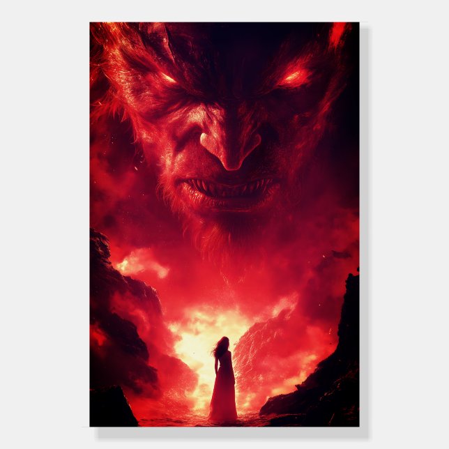 Beauty and the Beast Foam Board (Front)