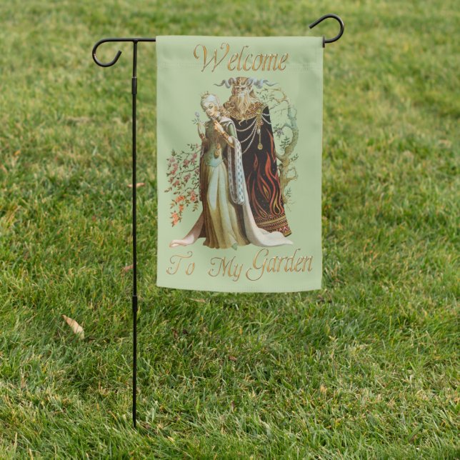 Beauty and the Beast  Garden Flag (In SItu)