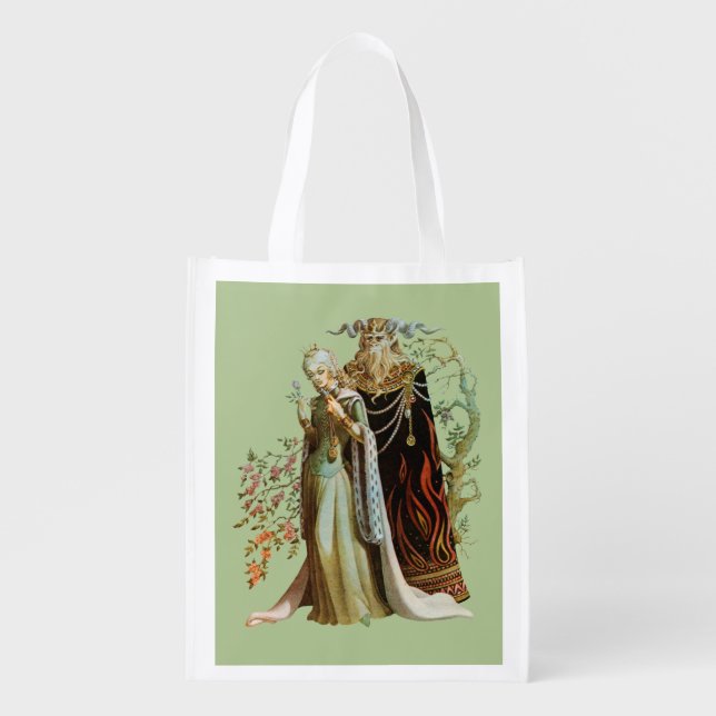 Beauty and the Beast Grocery Bag (Front)