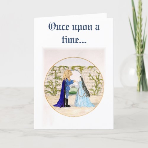Beauty and the Beast Holiday Card