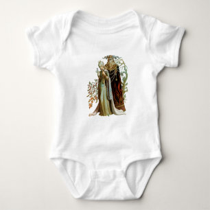 Beauty and the Beast Infant Organic Baby Bodysuit