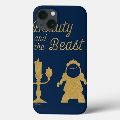 Beauty And The Beast  Lumiere  Cogsworth iPhone 13 Case