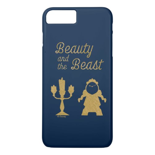 Beauty And The Beast  Lumiere  Cogsworth iPhone 8 Plus7 Plus Case