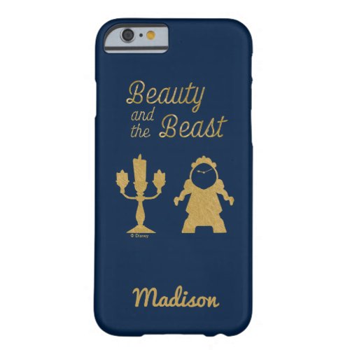 Beauty And The Beast  Lumiere  Cogsworth Barely There iPhone 6 Case
