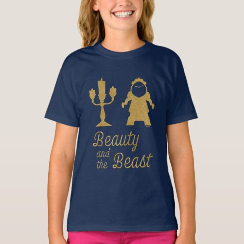 Beauty And The Beast  Lumiere  Cogsworth T_Shirt