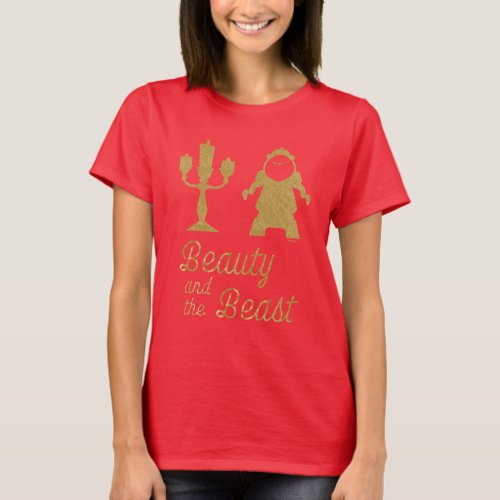 Beauty And The Beast  Lumiere  Cogsworth T_Shirt