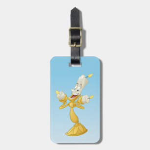 Beauty And The Beast   Lumière Luggage Tag