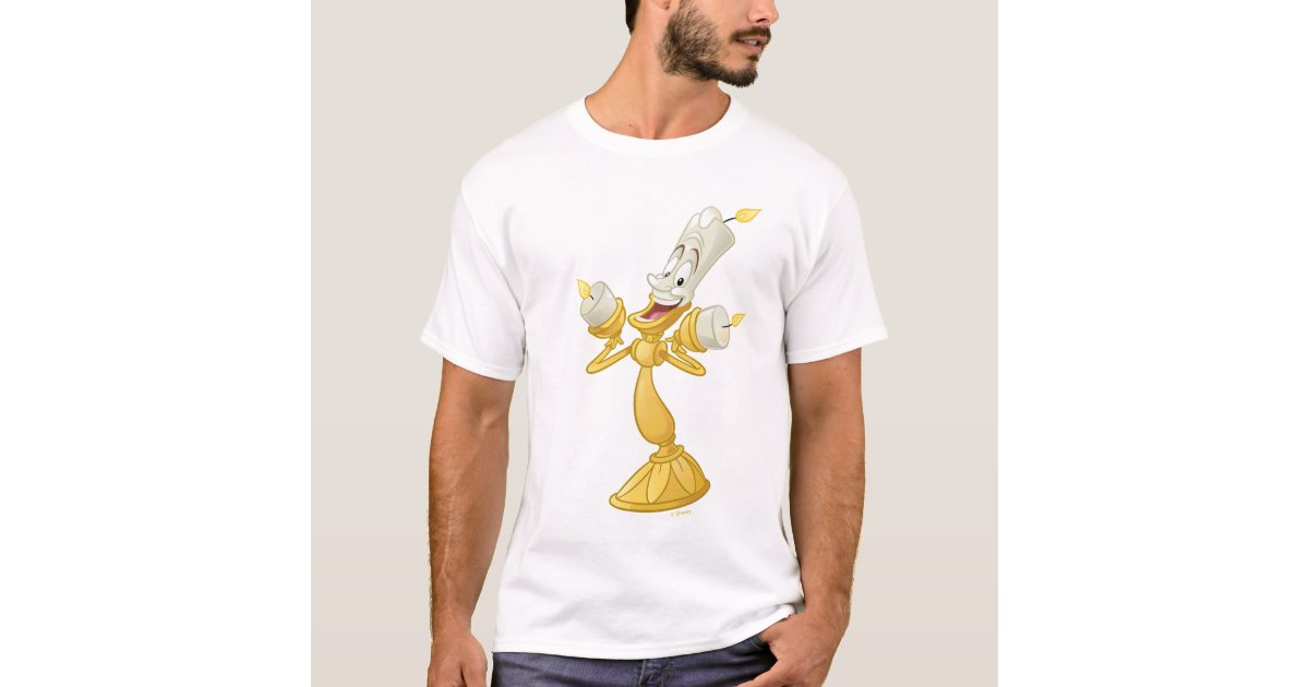 Beauty And The Beast | Lumière T-Shirt | Zazzle