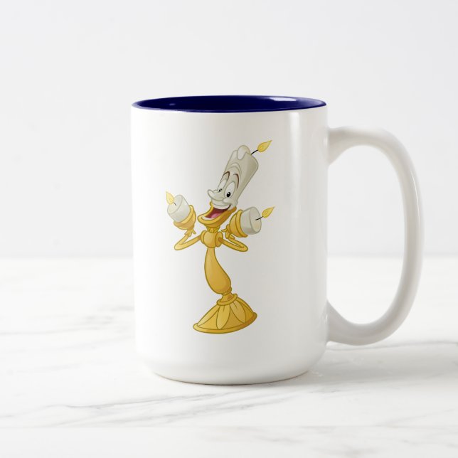 Beauty And The Beast | Lumière Two-Tone Coffee Mug (Right)