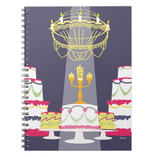 Beauty And The Beast  Lumiere With Cakes Notebook