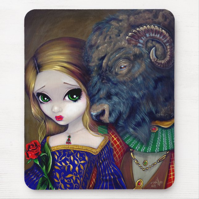 "Beauty and the Beast" Mousepad (Front)