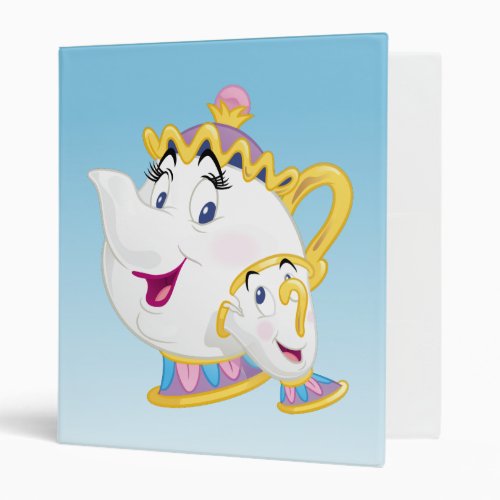 Beauty And The Beast  Mrs Potts And Chip Binder