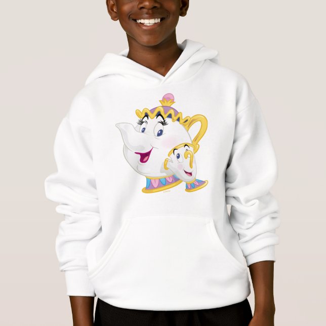 Beauty And The Beast | Mrs. Potts And Chip Hoodie (Front)