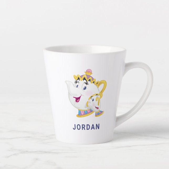 Beauty And The Beast | Mrs. Potts And Chip Latte Mug (Right)