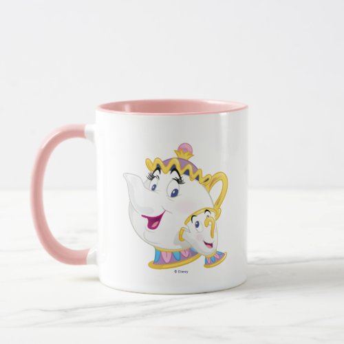 Beauty And The Beast  Mrs Potts And Chip Mug