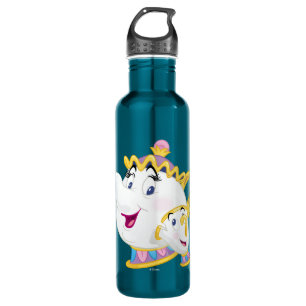 Beauty And The Beast Mrs. Potts And Chip Stainless Steel Water Bottle