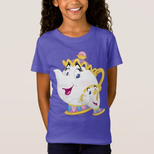 Beauty And The Beast  Mrs Potts And Chip T_Shirt