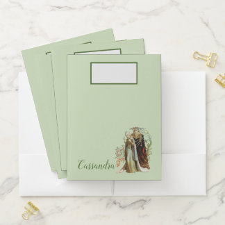 Beauty and the Beast Personalized Pocket Folder