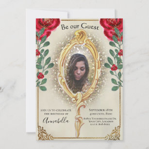 Mirror Image Invitations & Invitation Templates | Zazzle