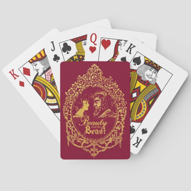 Beauty and the Beast Poker Cards (Back)