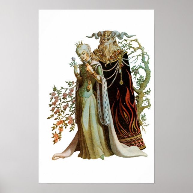Beauty and the Beast Print (Front)