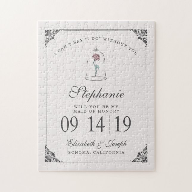 Beauty and the Beast | Rose - Maid of Honor Jigsaw Puzzle (Vertical)