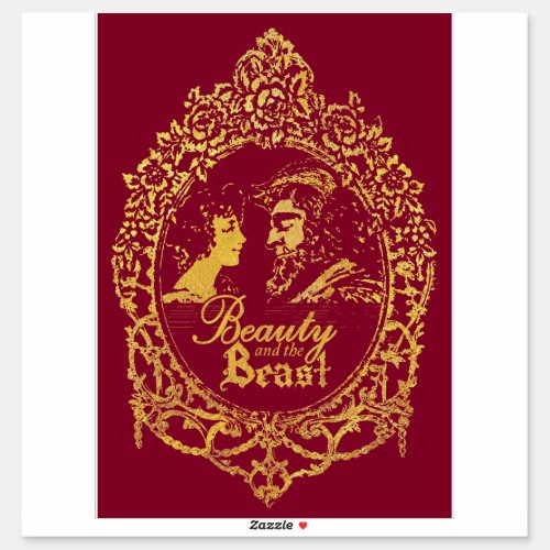 Beauty and the Beast Sticker