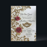 Beauty and the Beast Sweet 16 Invitations<br><div class="desc">Invite your guests with this Beauty and the Beast inspired invitation.</div>