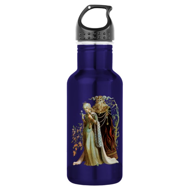 Beauty and the Beast Water Bottle (Front)