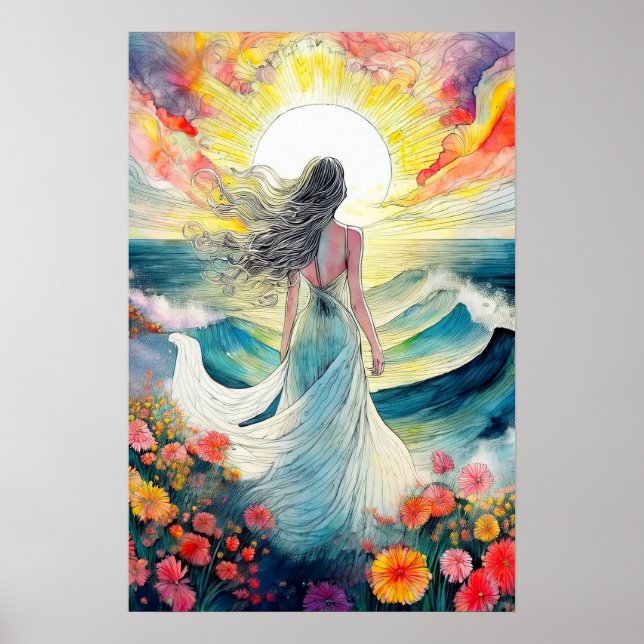 Beauty and the Sea Poster (Front)