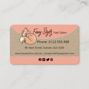 Beauty /Animal Business Card